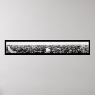 Fargo, North Dakota Panoramic Photo 1921 Poster