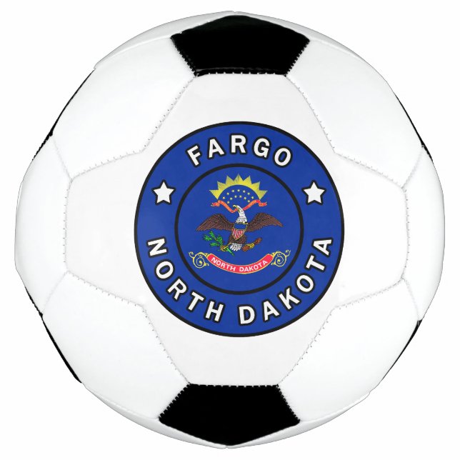 Fargo North Dakota Soccer Ball (Front)
