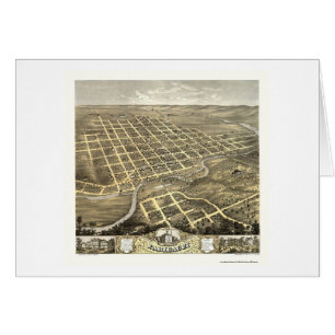 Faribault, MN Panoramic Map - 1869