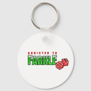 FARKLE - addicted Key Ring