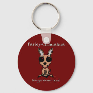 Farley-Chihuahua Key Ring
