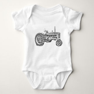 Farm-all Tractor-Baby Farmer Baby Bodysuit