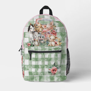 Farm Amimal Backpack With Truck