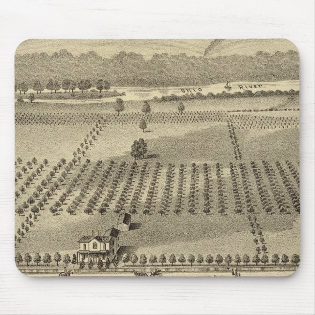 Farm and residences of Joseph Mouse Pad (Front)