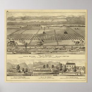 Farm and residences of Joseph Poster
