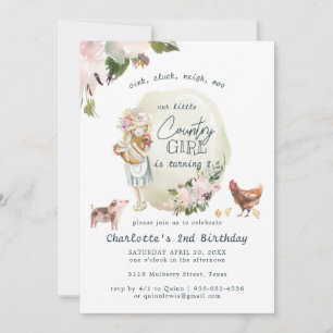 Farm Animal Country Chic Birthday Party