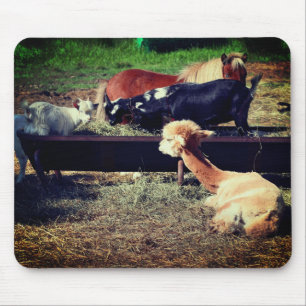 Farm Animal Friends Nature Mouse Pad