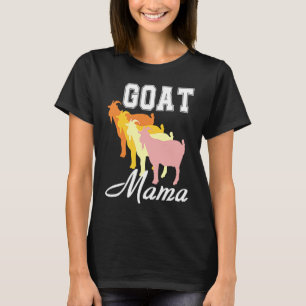 Farm Animal Lover For Women Goat Mama Mom, Funny R T-Shirt