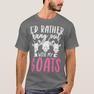 Farm Animal Lover Goat Lover Farmer Funny Goat  T-Shirt