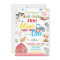 Farm Animals Barnyard 1st Birthday Turning One Inv
