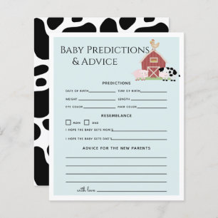 Farm Animals Barnyard Bl Baby Predictions & Advice