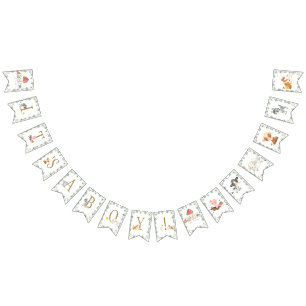 Farm Animals Barnyard Greenery It's A Boy  Bunting