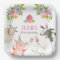 Farm Animals Barnyard Zoo Party Girl Pink Birthday
