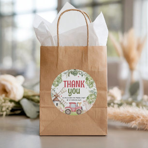 Farm Animals Birthday Favour Tags