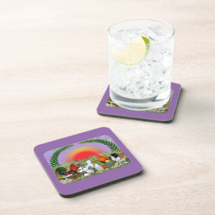 Farm Animals Coaster
