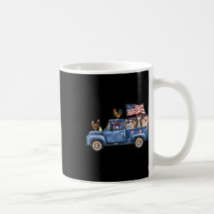 Farm Animals Cow Pig Goat Chicken Farm Truck Ameri Coffee Mug
