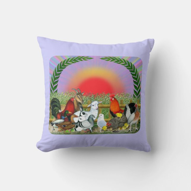 Farm Animals Cushion (Front)