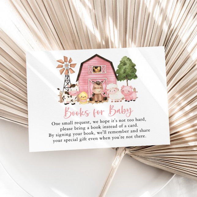 Farm Animals, Cute Animals, Barn, Books For Baby Enclosure Card (Creator Uploaded)