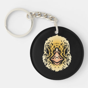 Farm Animals Friends Baby Chick Key Ring