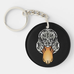 Farm Animals Friends Duck Duckling Key Ring