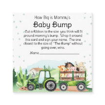 Farm Animals Green Tractor Baby Bump Game