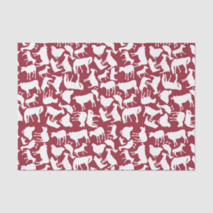 Farm Animals Pattern Tissue Paper