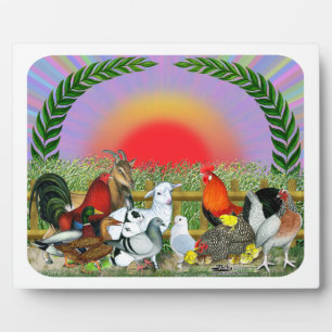 Farm Animals Plaque