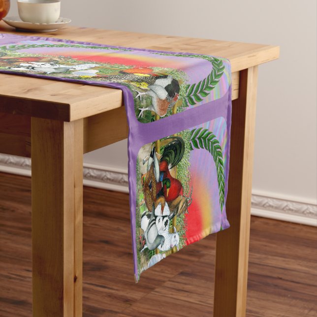 Farm Animals Short Table Runner (In Situ)