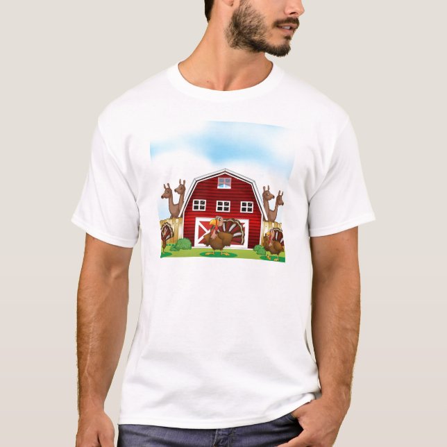 Farm animals T-Shirt (Front)