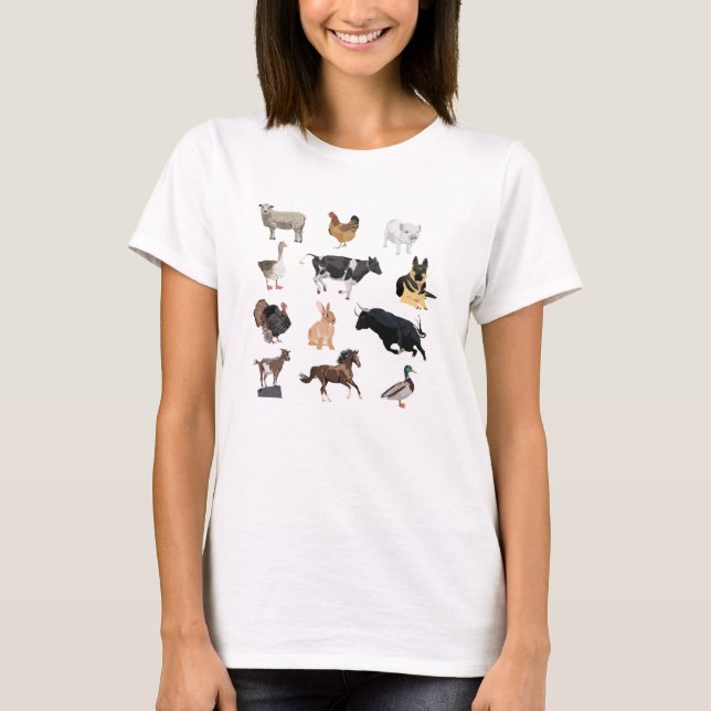 Farm Animals T-Shirt (Front)