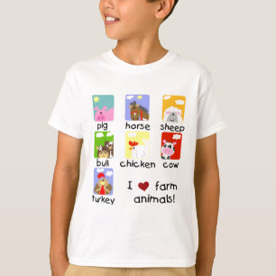 Farm Animals Tshirts and Gifts