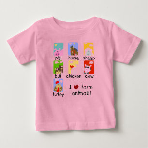 Farm Animals Tshirts and Gifts