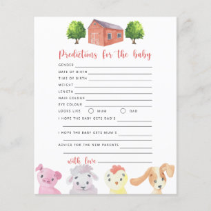 Farm - baby predictions and advice