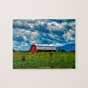 Farm Barn Colorado Jigsaw Puzzle
