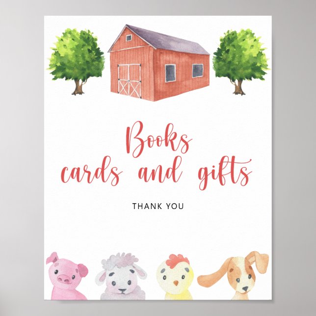 Farm - books cards and gifts poster (Front)