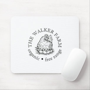 Farm Business Logo Promotional Branding Mouse Pad