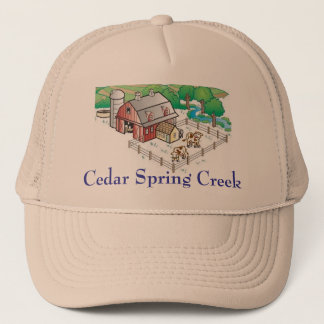 farm, Cedar Spring Creek Trucker Hat