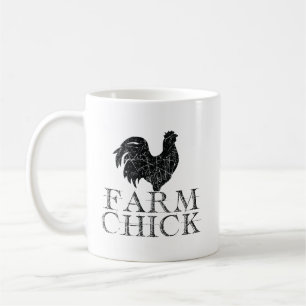 Farm Chick Coffee Mug – Cute Country Girl Gift Cup