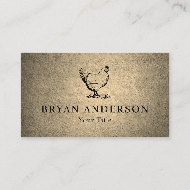 Farm - Chicken Business Card (Front)