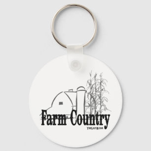 Farm Country Key Ring