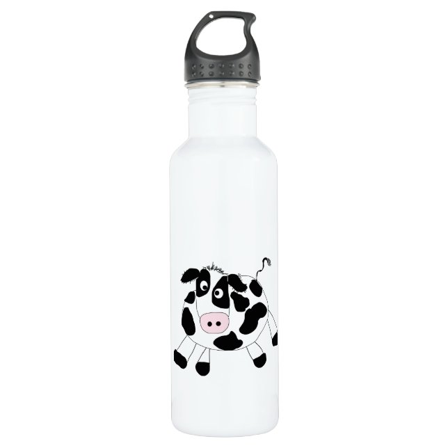Farm Cow 710 Ml Water Bottle (Front)