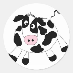 Farm Cow Tshirts and Gifts Classic Round Sticker
