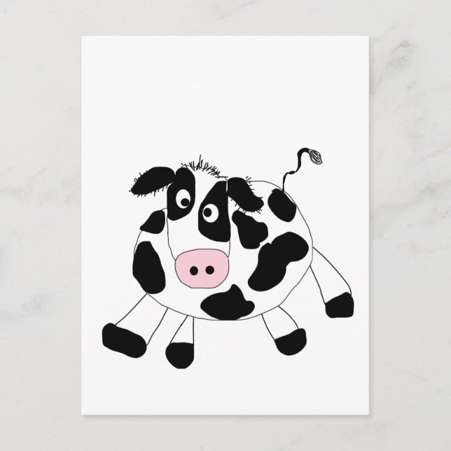 Farm Cow Tshirts and Gifts Postcard (Front)