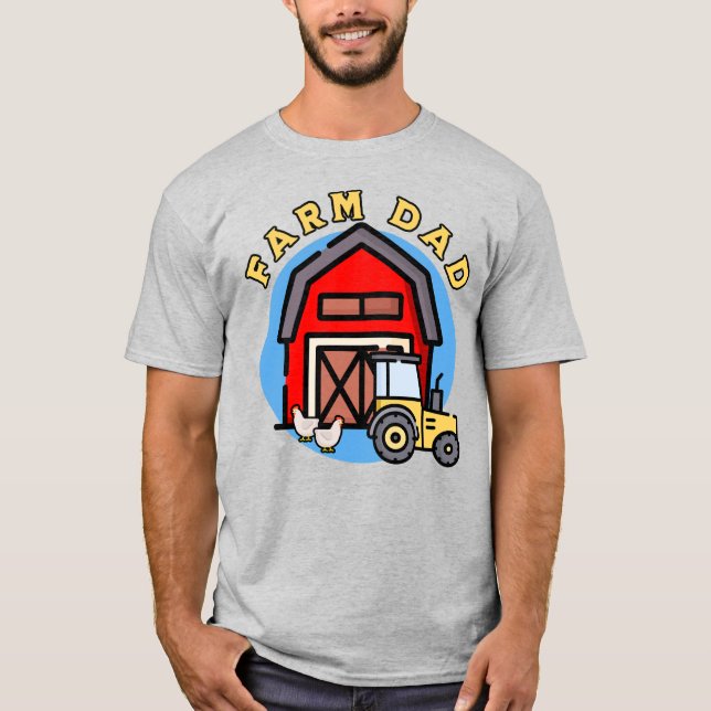 Farm Dad T-Shirt (Front)