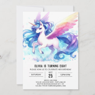 Farm Digital Horse Birthday Invitation