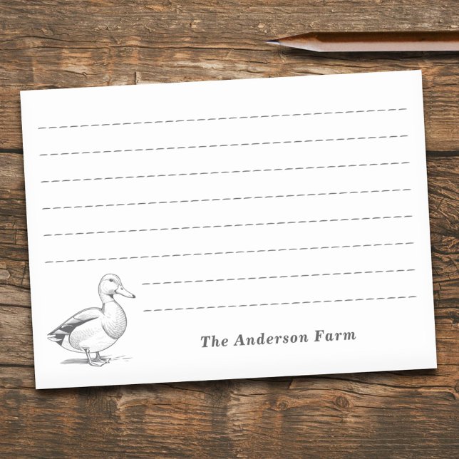 Farm Duck Post-it Notes (Farm Duck Post-it Notes)
