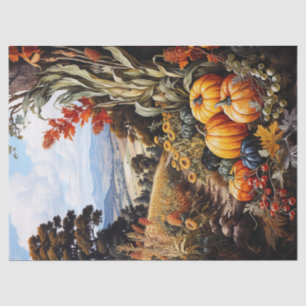 Farm Fall Autumn Pumpkin Decoupage Tissue Paper