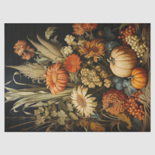 Farm Fall Autumn Pumpkin Decoupage Tissue Paper