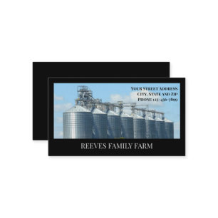 Farm Farmer Agricultural Business Cards