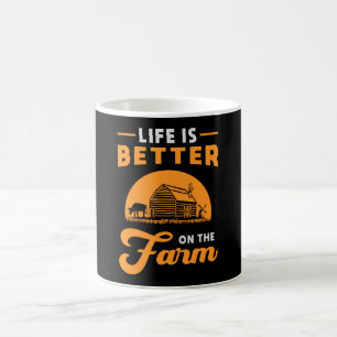 Farm Farmer Agriculture Chicken Farming Funny Gift Coffee Mug